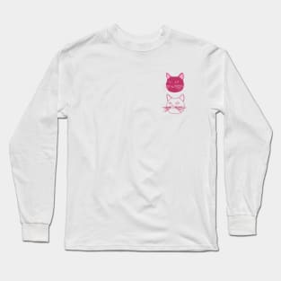 MeshMinds Astrocat Face Long Sleeve T-Shirt